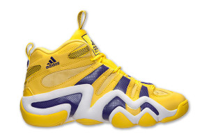 Yellow adidas Crazy 8 Basketball Shoes