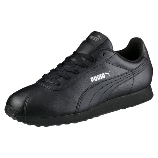 Men's Puma Turin Black Sneakers $29.99 - Sneakadeal.com
