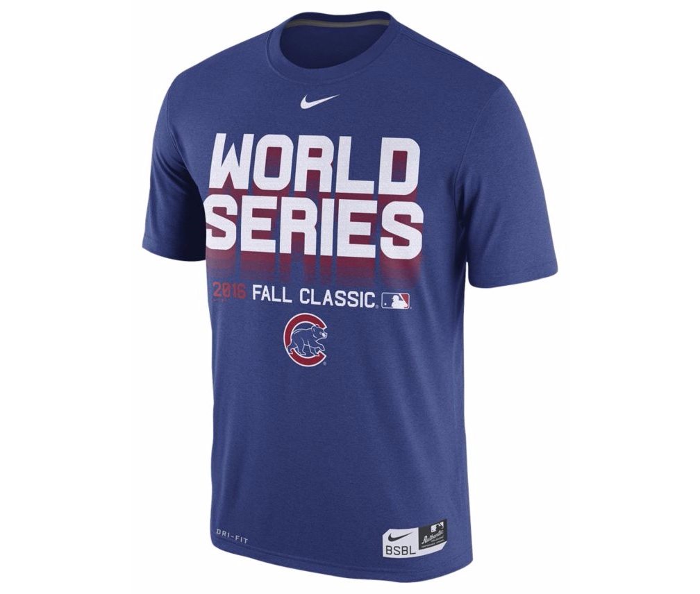 Cubs T-Shirt on Sale | Nike MLB World Series Legend Cubs T-Shirt $9