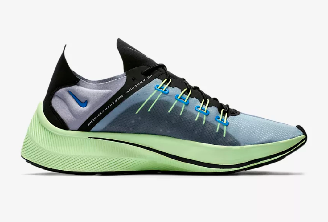 nike exp x14 green